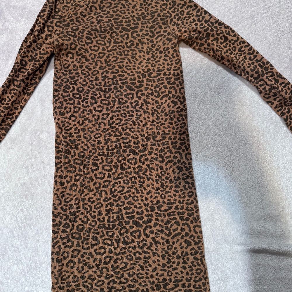 Bebe Leopard Dress